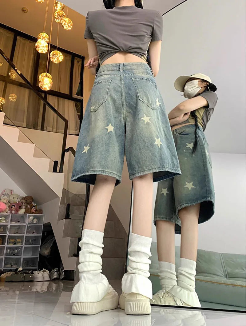 Short en Jean Vintage Femme