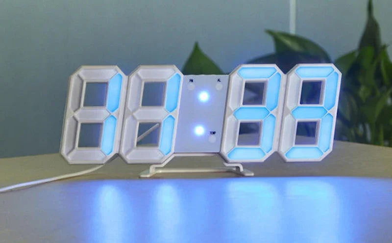 Horloge Numérique LED 3D