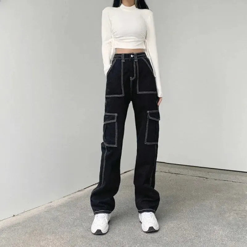 Jeans streetwear noir