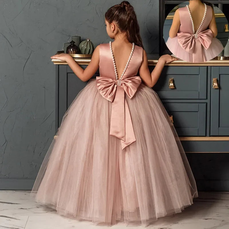 Robe demoiselle d'honneur 5-14 ans