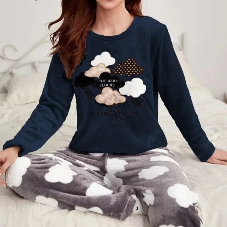 Ensemble Pyjama Flanelle pour Femme