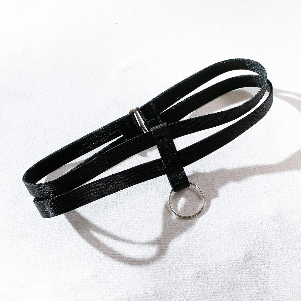 Ensemble Lingerie Sexy Noir 4 Pièces