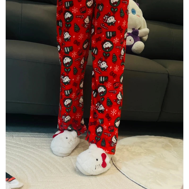 Pantalon de pyjama de Noël Hello Kitty