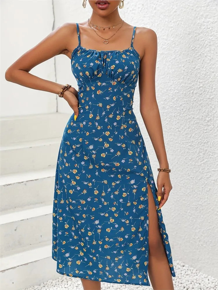Robe Midi d’Été Femme