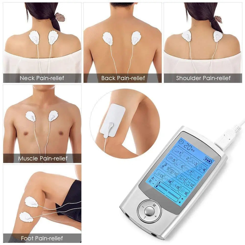 Electric acupuncture stimulator - 16 speed modes