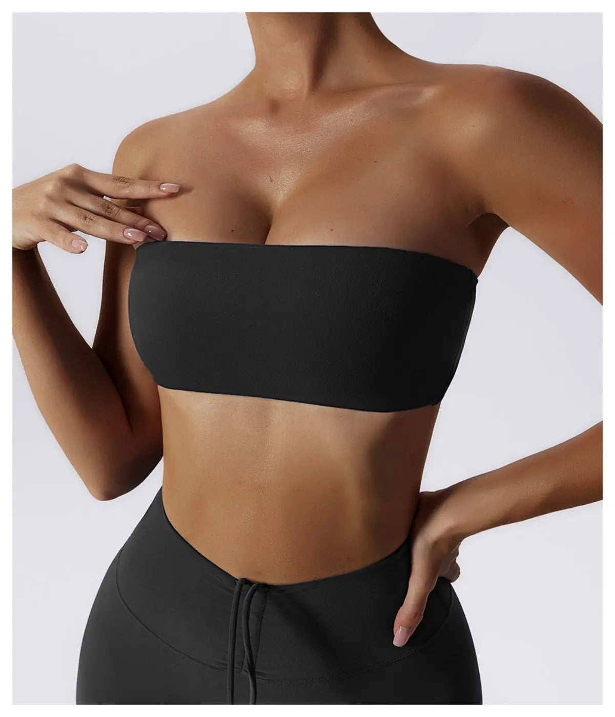 Brassière Bandeau Sport Femme
