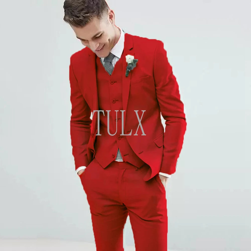 Men's straight cut suit