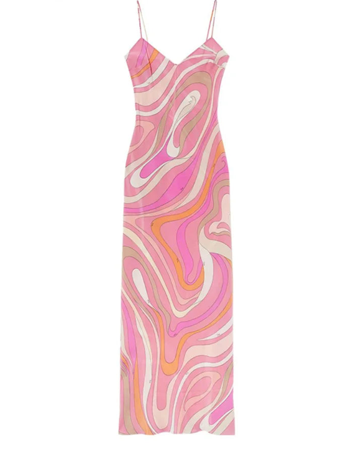 Robe Longue Femme Imprimée