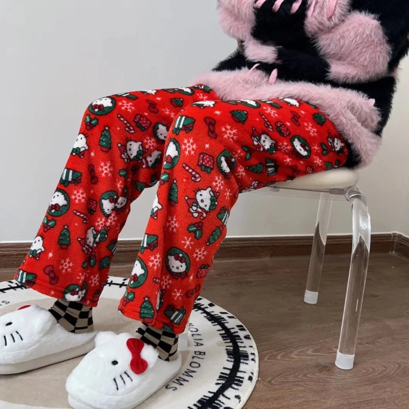 Pantalon de pyjama de Noël Hello Kitty