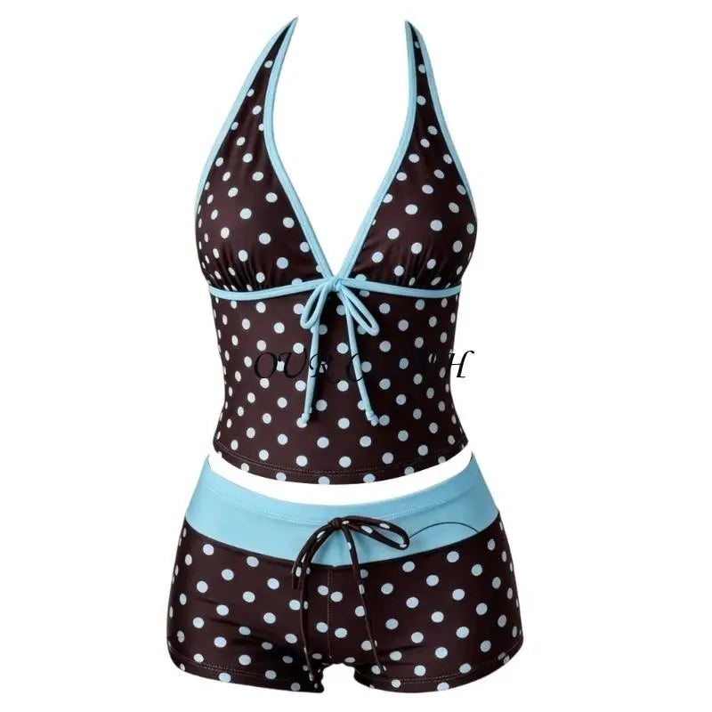 Tankini Femme 2 Pièces avec Short