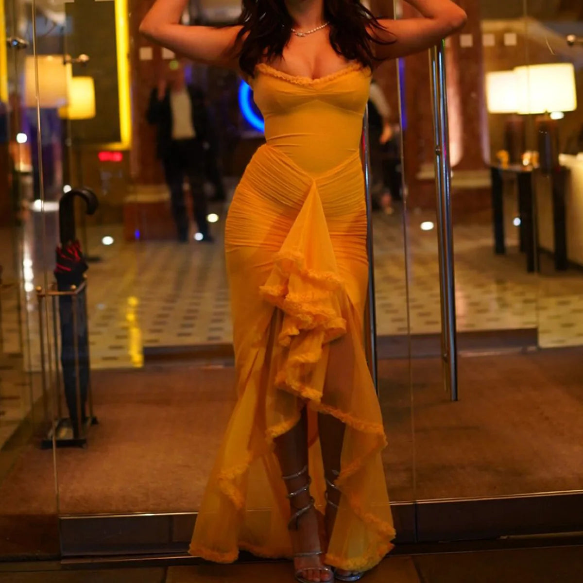 Robe de Soirée Longue Femme