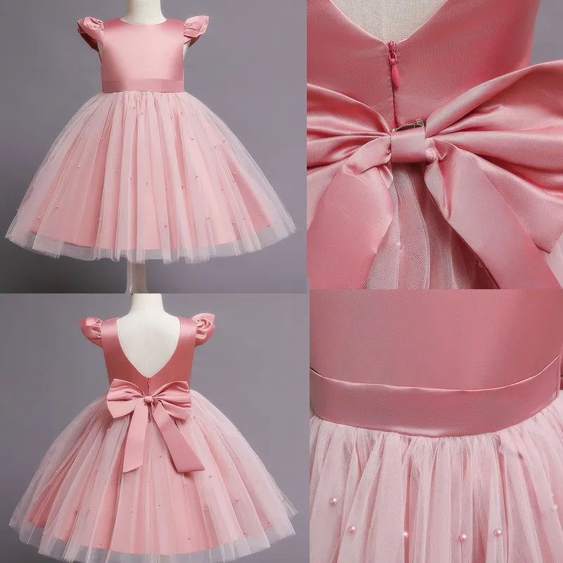 Robe de fête dos nu fille