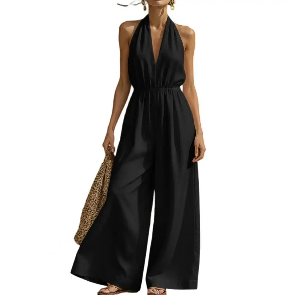 Combinaison Femme Été Casual Sans Manches