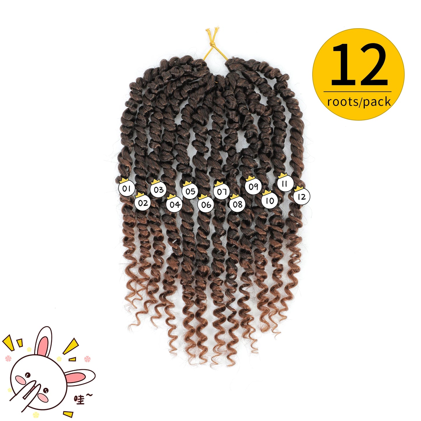 Forevery Passion Twist Crochet Hair Synthetic Crochet Hair For Black Women Pre Looped Pre Twisted Passion Twist Hair Extensions