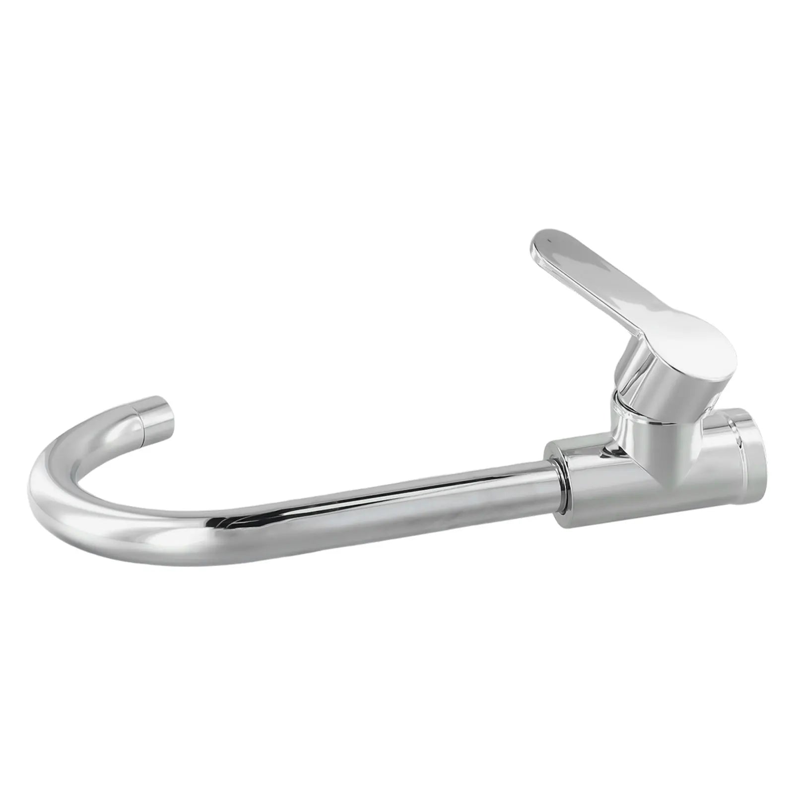 Stainless steel kitchen faucet