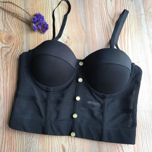 Corset Top Femme Perlé