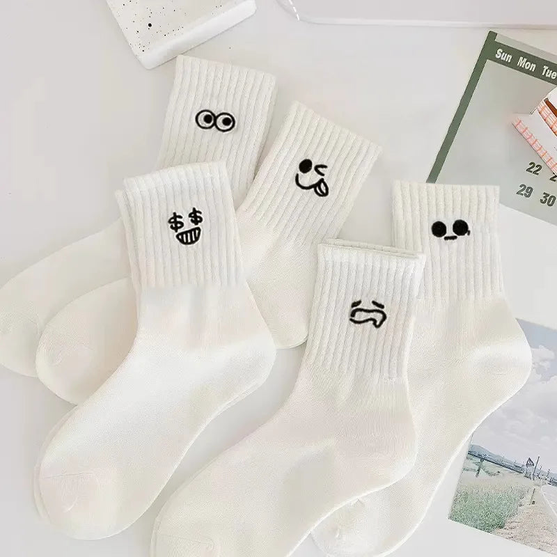 Set de 5 Paires de Chaussettes Kawaii