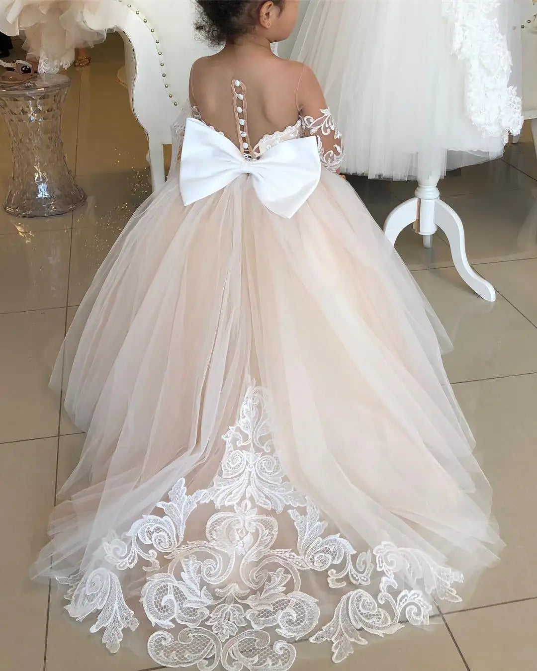 Robe annonceuse de mariage 3 à 9 ans