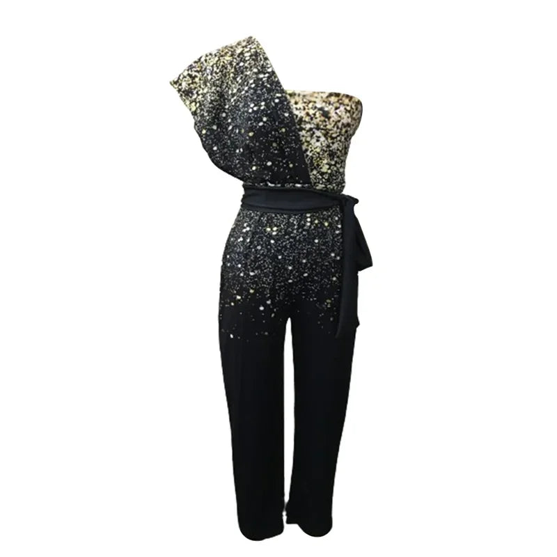 Women's sequined jumpsuit