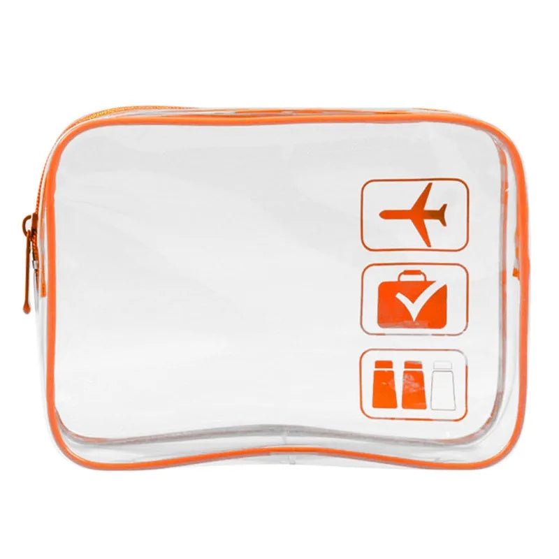 Trousse Transparente avec Fermeture Zippée