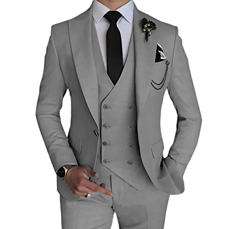 Costumes de mariage 3 pcs Homme