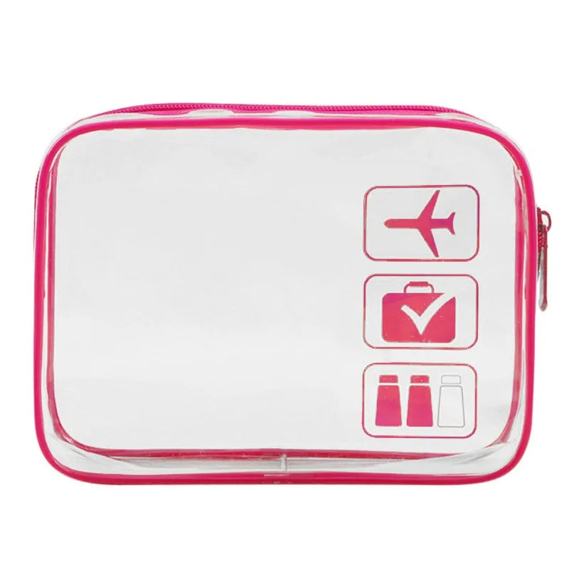 Trousse Transparente avec Fermeture Zippée