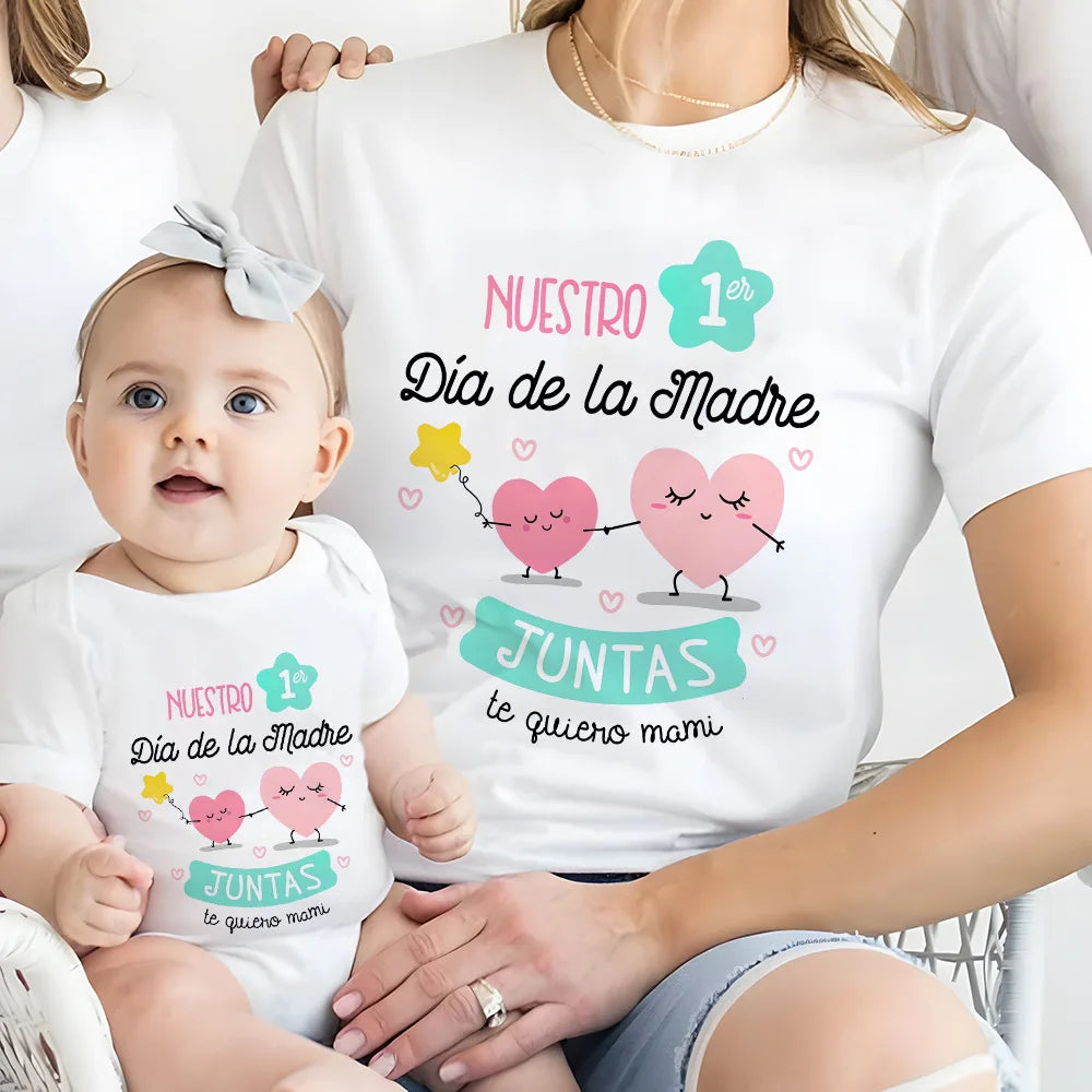 Ensemble Assorti pour la Première Fête des Mères en Famille