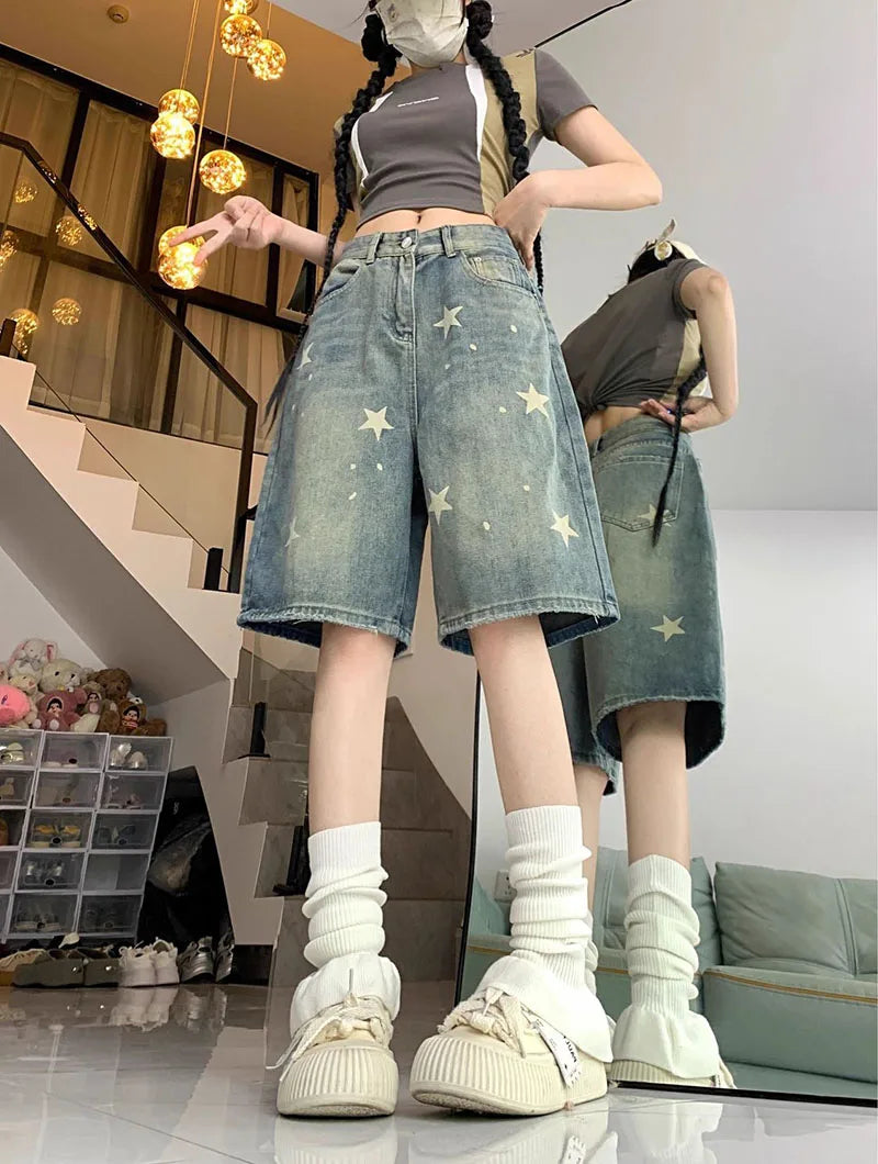 Short en Jean Vintage Femme