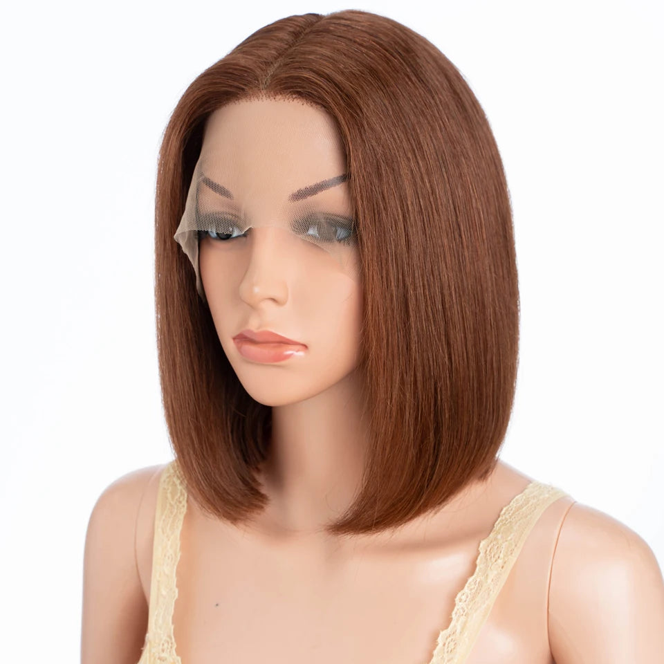 Perruque Femme en Cheveux Humains 100 % Brésiliens