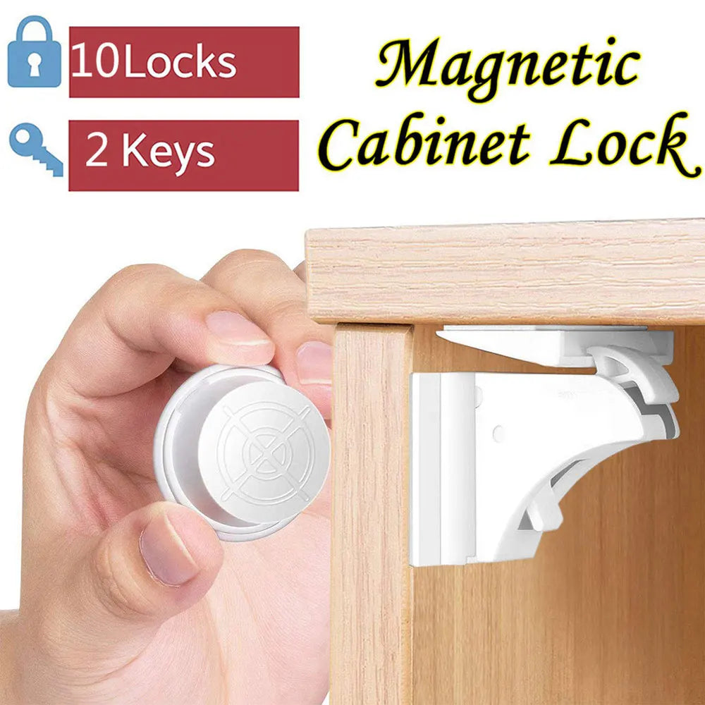 Magnetic security lock