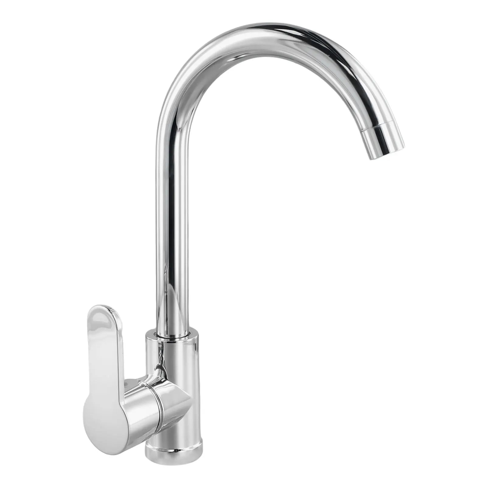 Stainless steel kitchen faucet