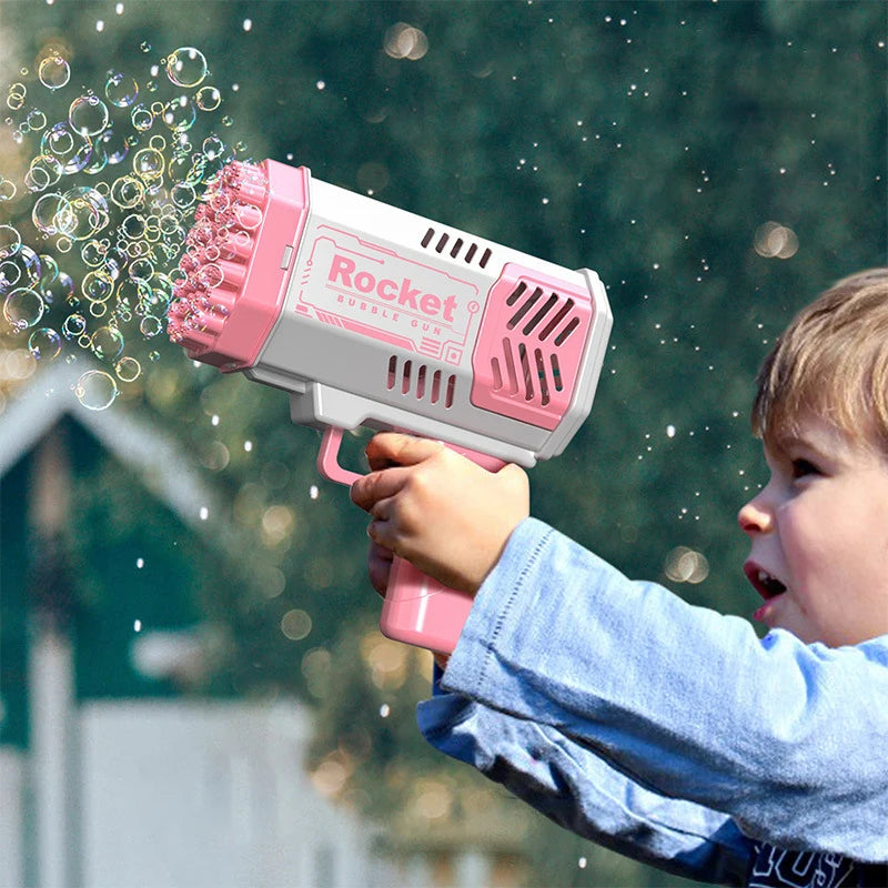 Luminous Space Bubble Machine: Fully Automatic Portable Toy