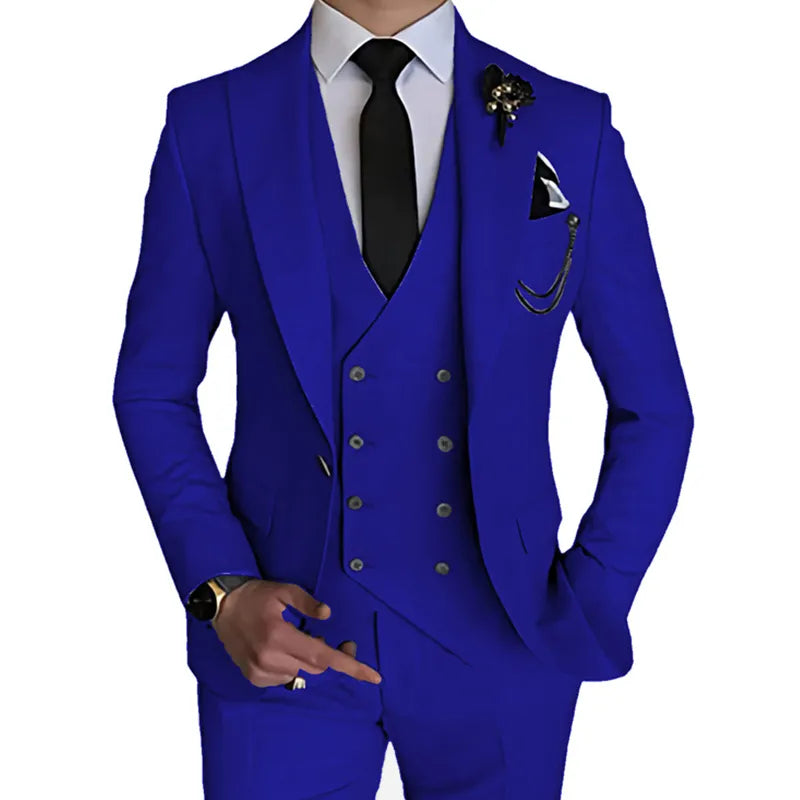 Costumes de mariage 3 pcs Homme