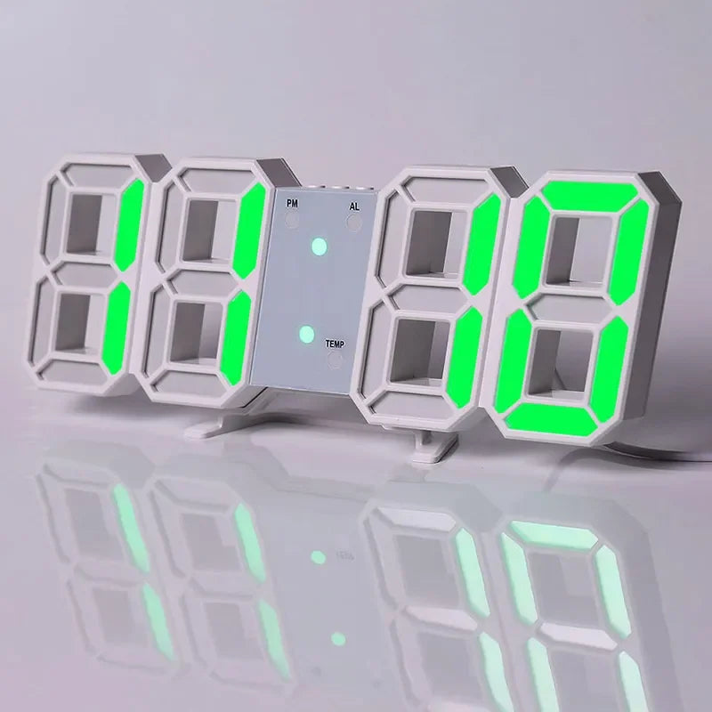 Horloge Numérique LED 3D