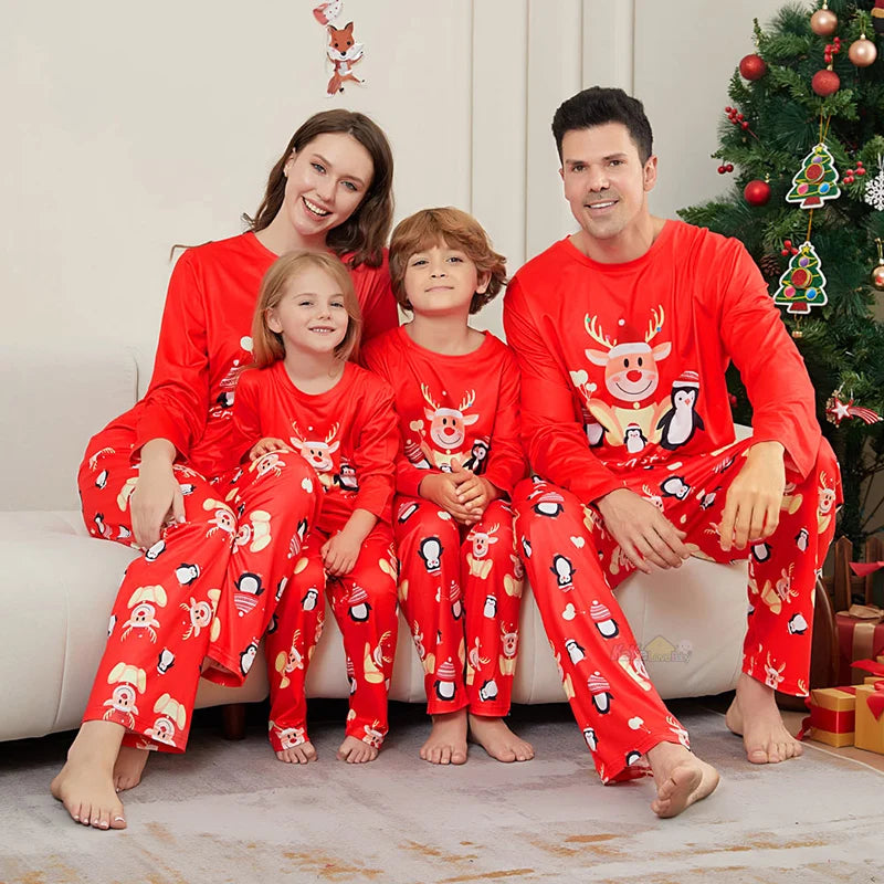 Pyjamas de Noël Assortis pour Toute la Famille