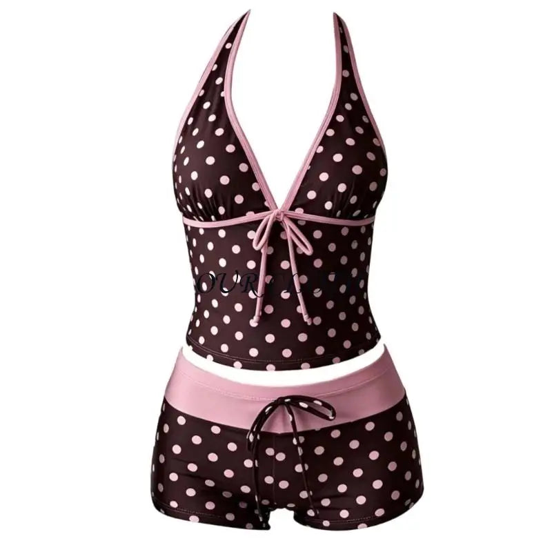 Tankini Femme 2 Pièces avec Short