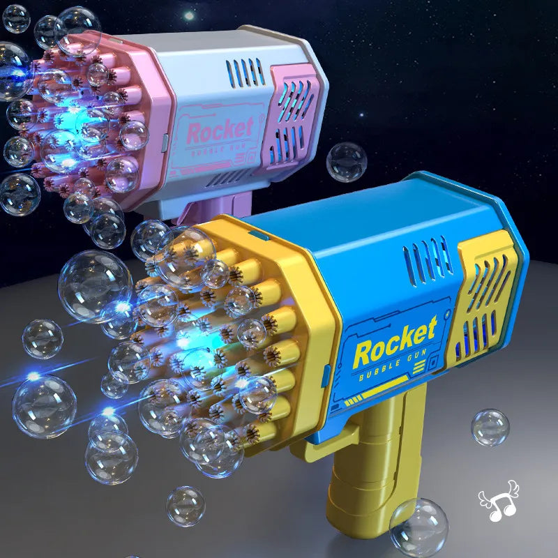 Luminous Space Bubble Machine: Fully Automatic Portable Toy