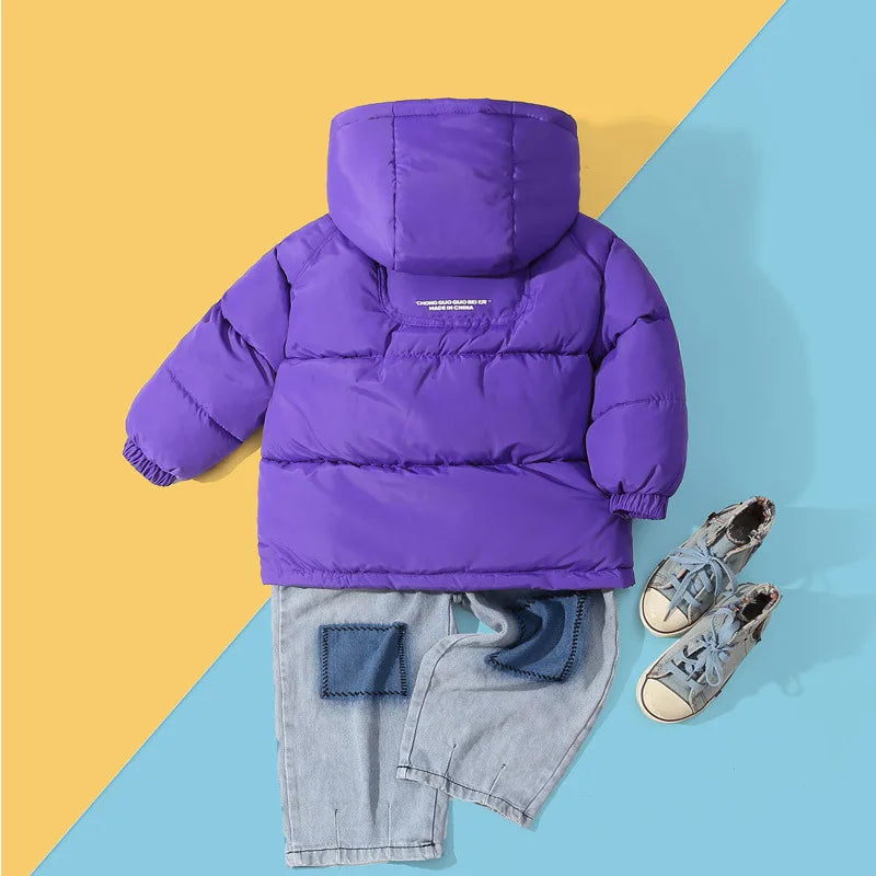 Manteau d'Hiver Chaud pour Enfants