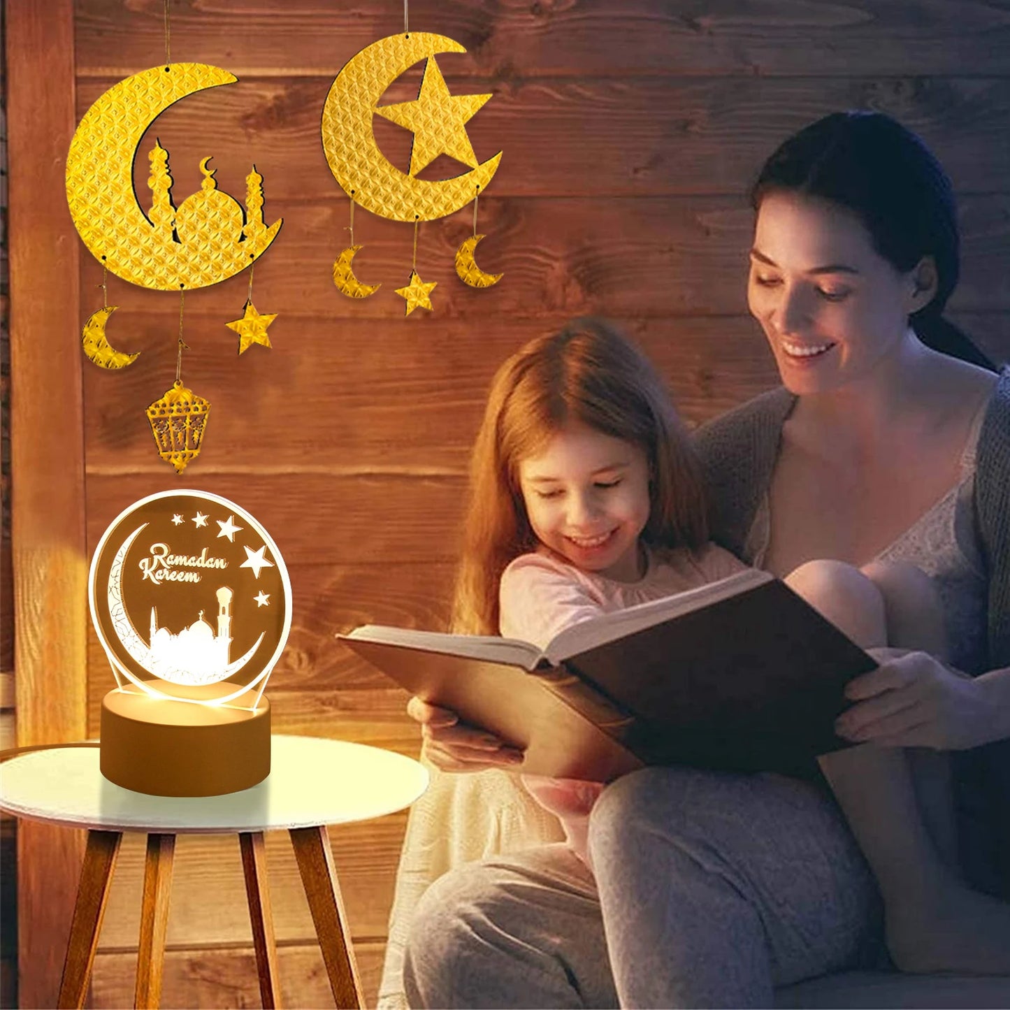 Decorative night light for Muslim