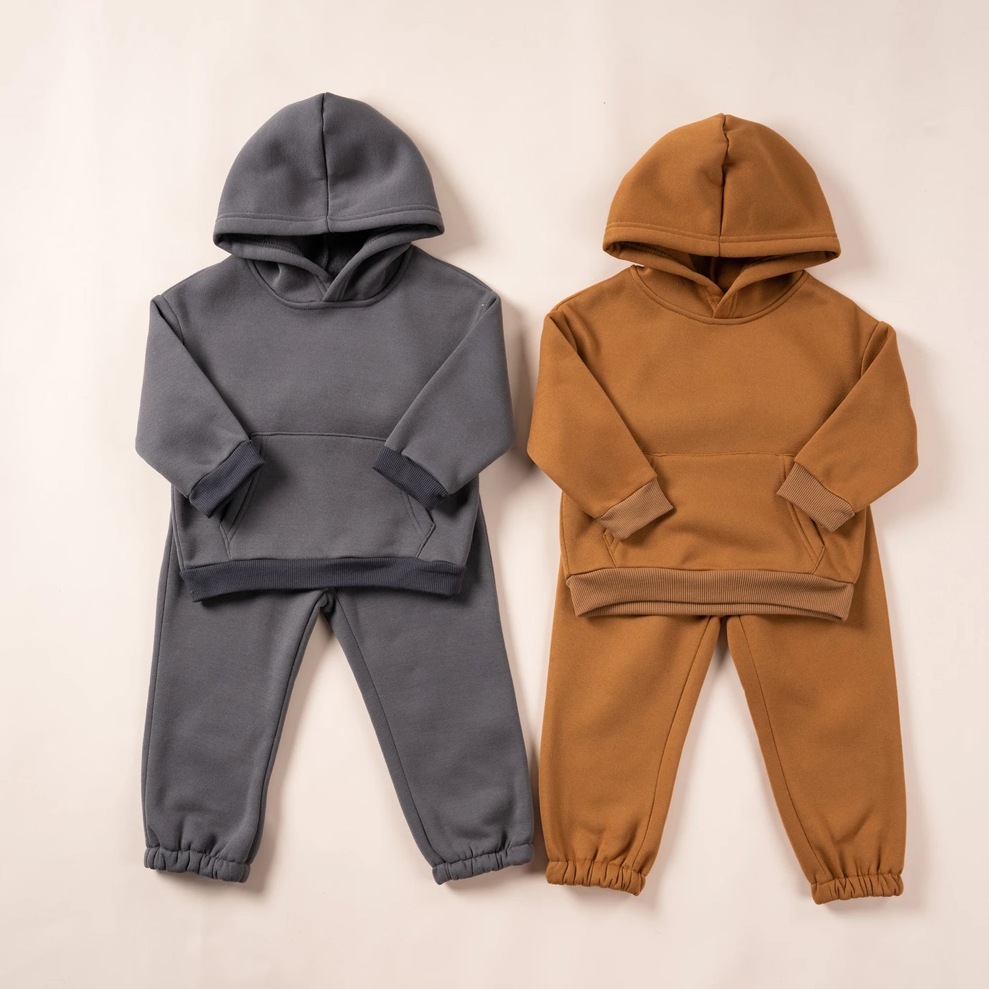 Vêtements de sport à capuche pour enfant