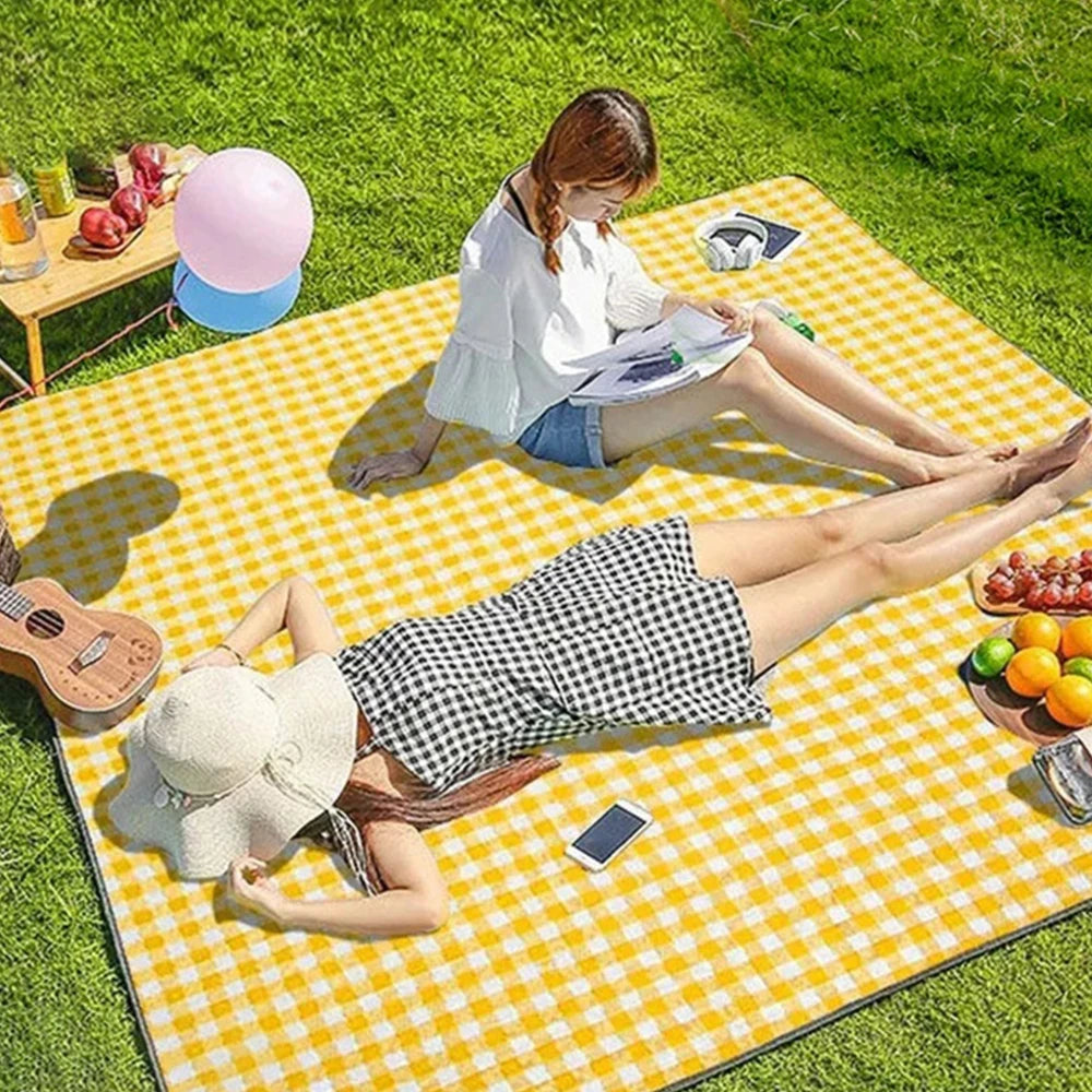 Tapis de Plage en Tissu Imperméable