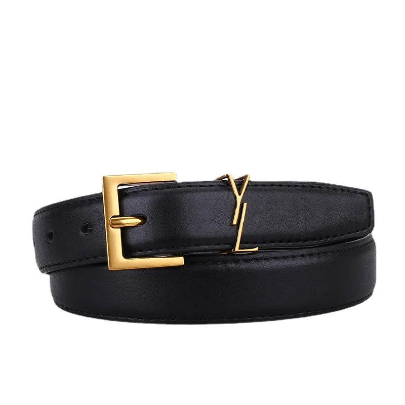 Women's needle buckle belt