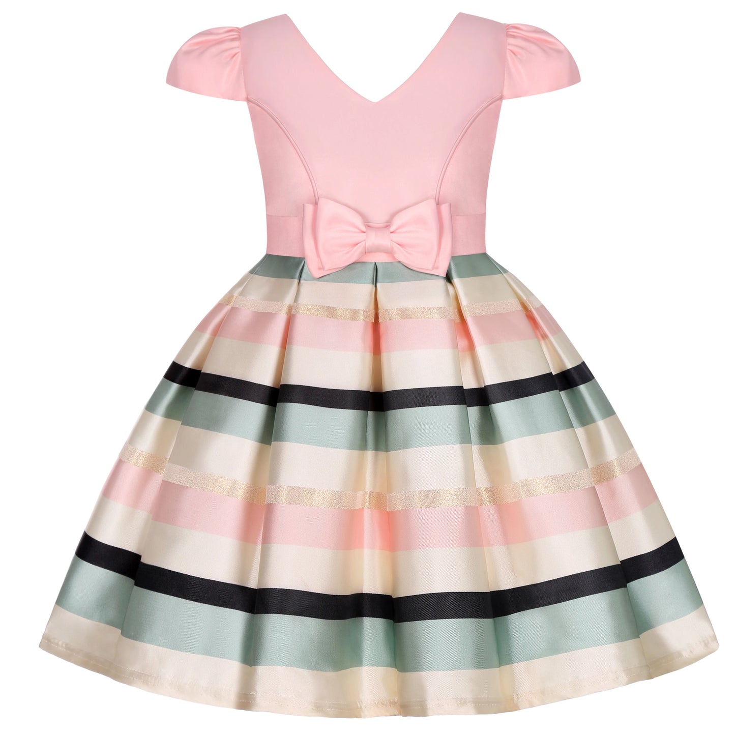 Striped dress for children