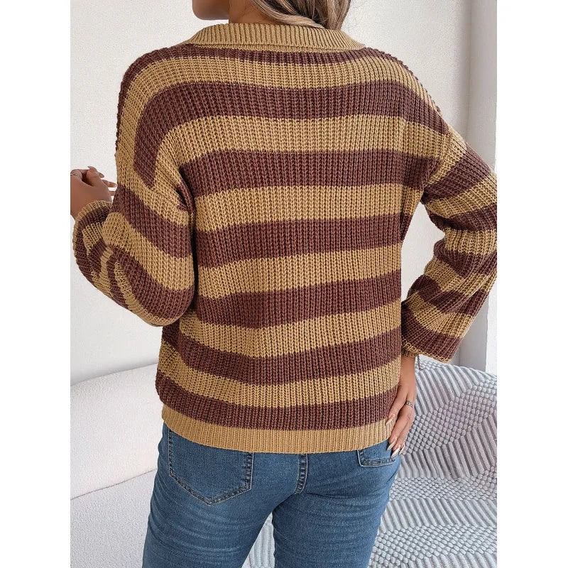 Pull Rayé pour Femmes