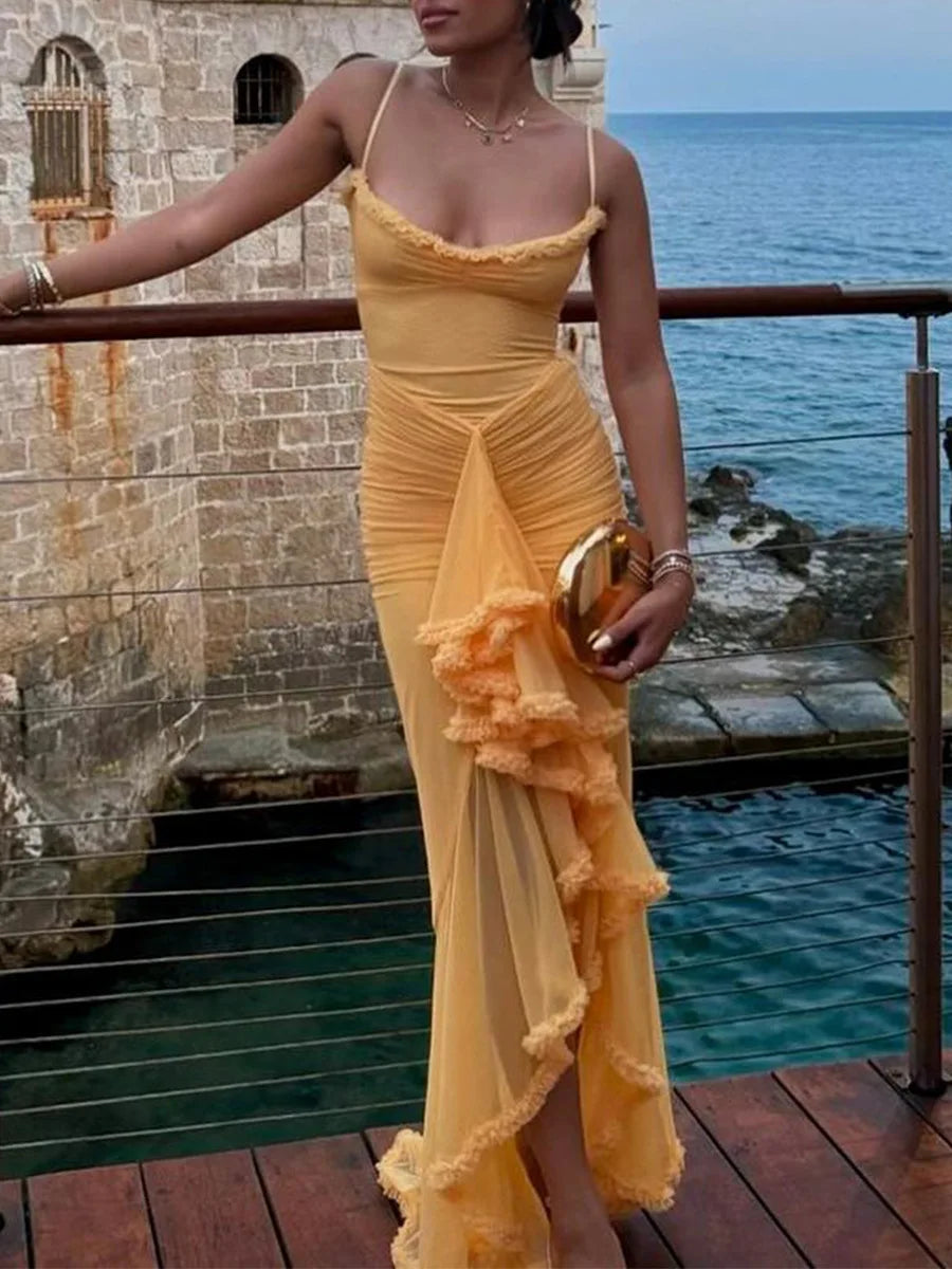 Robe de Soirée Longue Femme