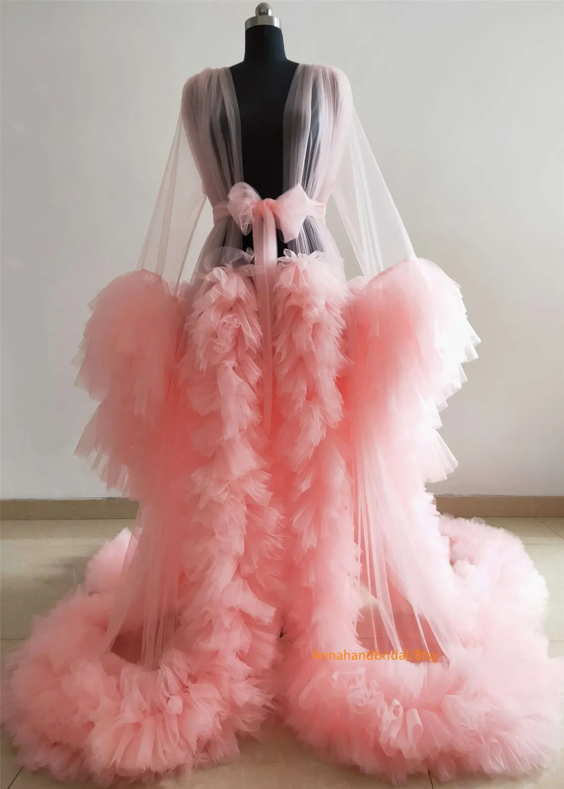 Robe de Maternité en Tulle Moelleux