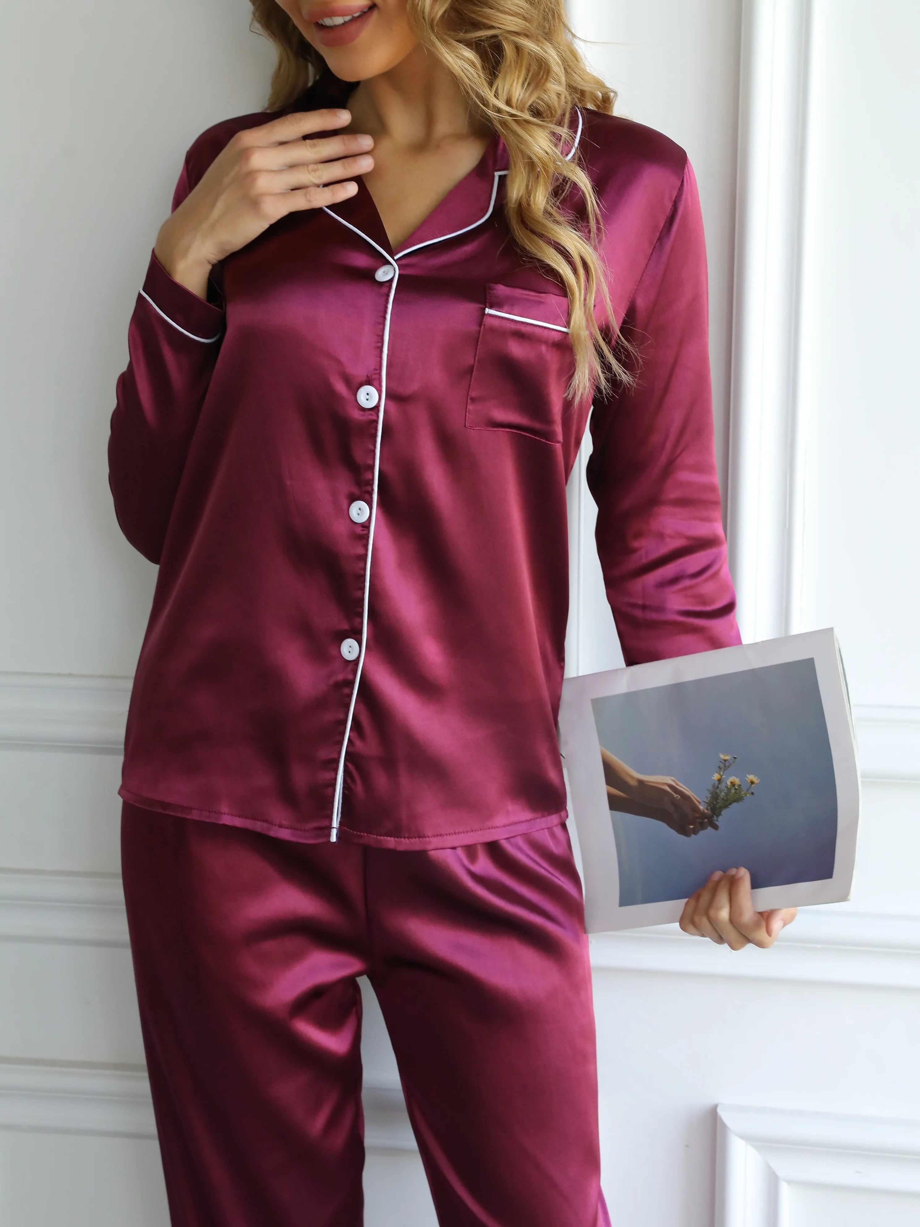 Ensemble Pyjama Femme Uni