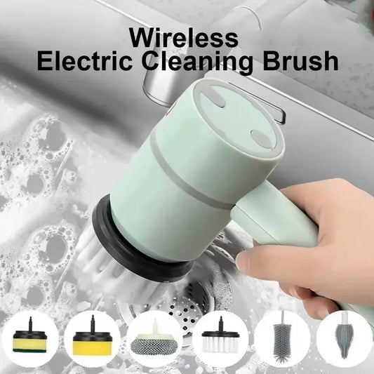 Multifunction cleaning brush 6 head