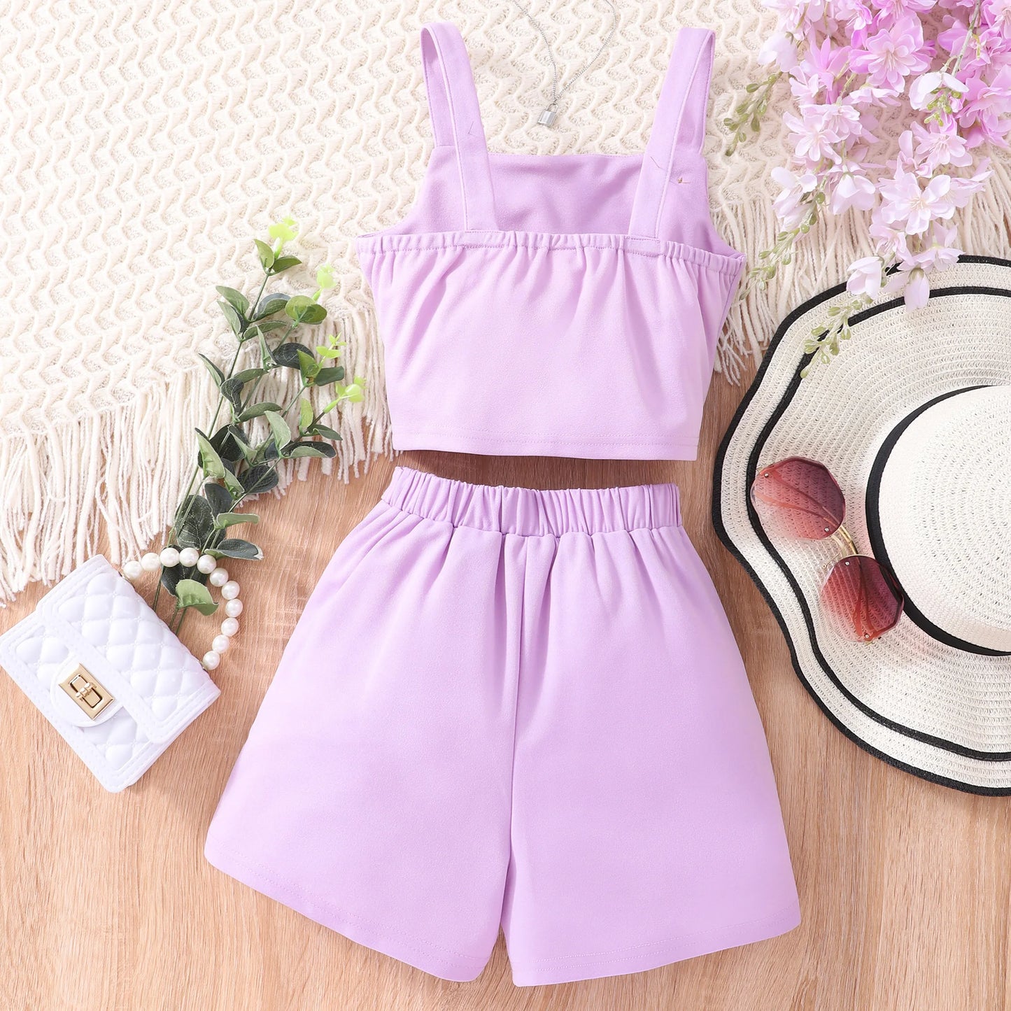 Sleeveless summer set