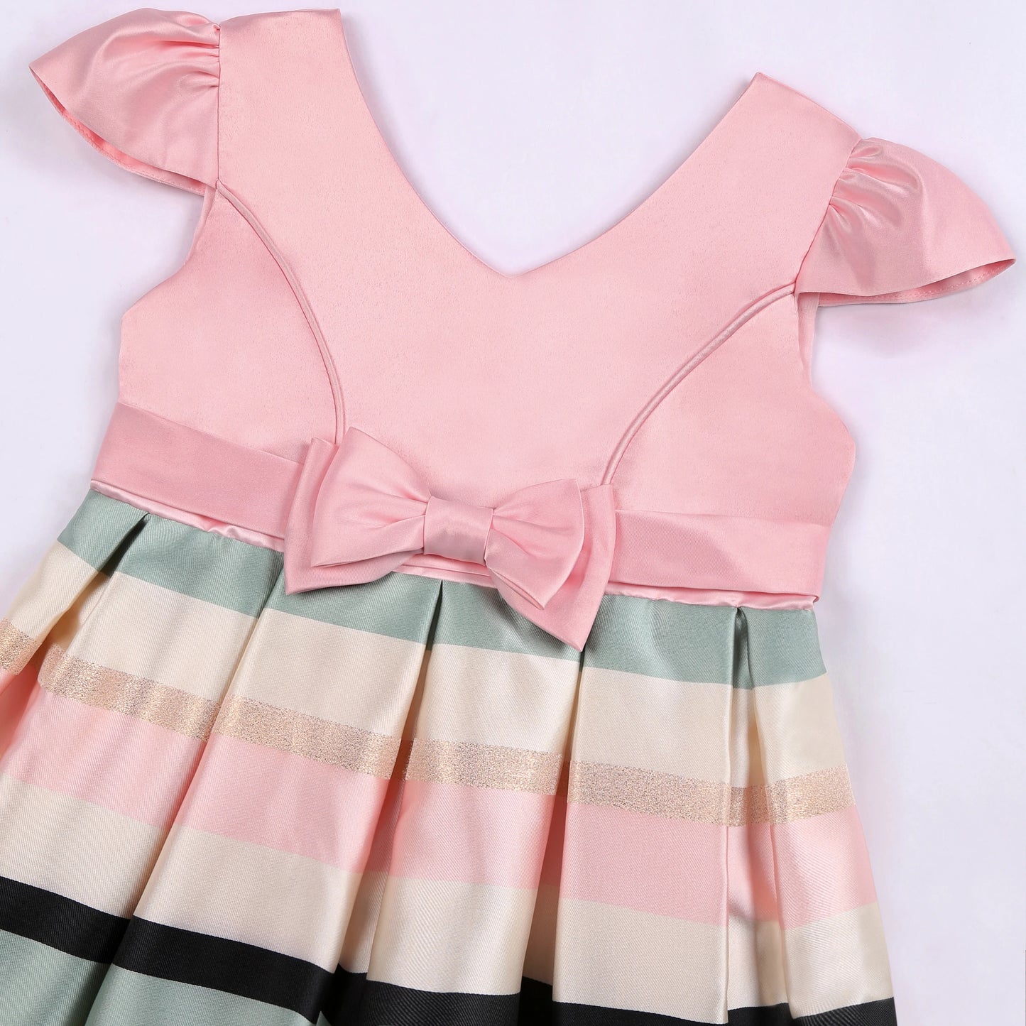 Striped dress for children